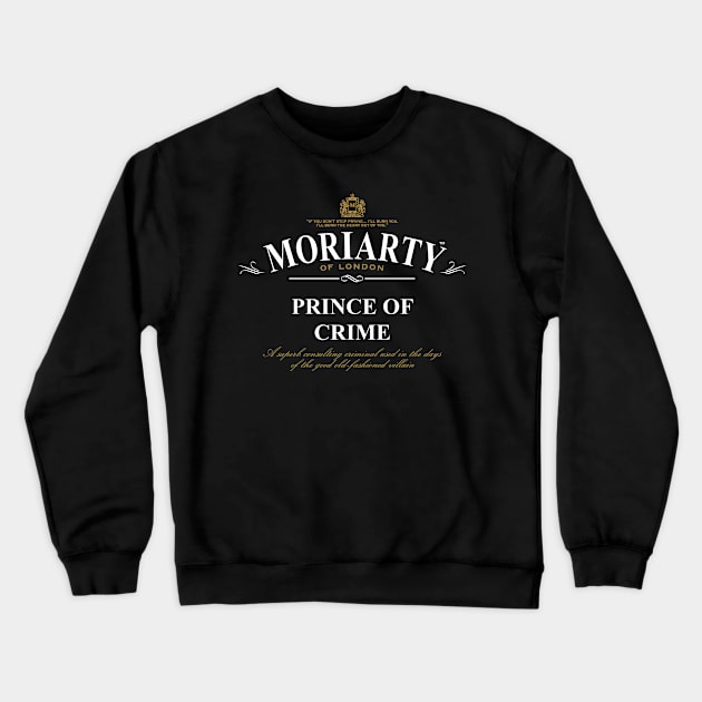 Moriarty Tea Crewneck Sweatshirt by HtCRU